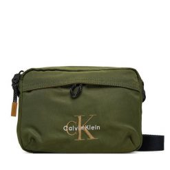 Saszetka Calvin Klein. Zielone saszetki męskie Calvin Klein, bez wzorów, młodzieżowe, małe. Za 249.99 zł.