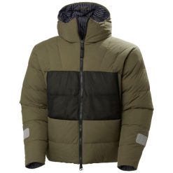 Odwracalna kurtka z kapturem Helly Hansen Arc. Szare kurtki męskie Helly Hansen, m, bez wzorów, z puchu, bez ramiączek, z kapturem. W wyprzedaży za 1,770.00 zł.