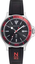 Zegarek Nautica Zegarek męski Nautica NAPABS024 czarny. Czarne zegarki męskie Nautica. Za 378.00 zł.