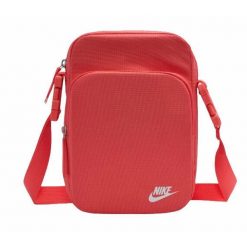 Saszetka na ramię Nike Nk Heritage Crossbody. Czerwone saszetki męskie Nike, bez wzorów. Za 110.99 zł.