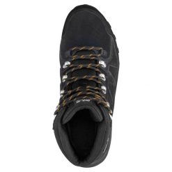 Buty trekkingowe męskie Jack Wolfskin Refugio Texapore Mid. Czarne buty trekkingowe męskie Jack Wolfskin, bez wzorów, z materiału, za kostkę, bez zapięcia, trekkingowe. Za 582.00 zł.