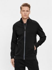 Boss Bluza Skaz Mirror 50505289 Czarny Regular Fit. Czarne bluzy rozpinane męskie Boss, l, bez wzorów, z bawełny, bez ramiączek, bez kaptura. Za 919.99 zł.