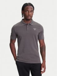 Guess Polo Z5YP02 K9WF1 Szary Regular Fit. Szare koszulki polo męskie Guess, m, z aplikacjami, z bawełny, bez kołnierzyka, bez ramiączek. Za 239.99 zł.