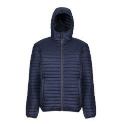 Męska Kurtka Ocieplana Z Kapturem Ecodown. Niebieskie kurtki męskie Regatta, m, bez wzorów, z puchu, sportowe, bez ramiączek, z kapturem. Za 390.99 zł.
