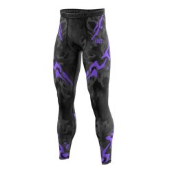 Legginsy sportowe męskie EXTREME HOBBY BLACK PANTHER. Czarne bielizna termoaktywna męska EXTREME HOBBY, l, bez wzorów, z elastanu, bez ramiączek. Za 229.00 zł.
