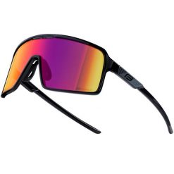 Okulary rowerowe przeciwsłoneczne Force Static. Czarne okulary przeciwsłoneczne męskie FORCE, bez wzorów, sportowe. Za 229.00 zł.