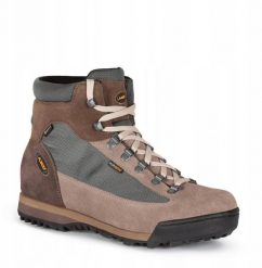 Buty trekkingowe męskie Aku U'S SLOPE ORIGINAL GTX, dark brown, 46. Brązowe buty trekkingowe męskie Aku, bez wzorów, bez zapięcia. Za 687.87 zł.