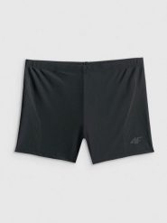 4F Kąpielówki męskie - czarne XL. Czarne kąpielówki męskie 4f, l, bez wzorów, z materiału. Za 69.99 zł.