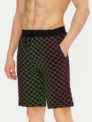 KARL LAGERFELD Szorty sportowe 705401 552917 Czarny Regular Fit. Czarne szorty sportowe męskie KARL LAGERFELD, bez wzorów, z bawełny, sportowe. Za 339.99 zł.