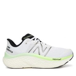 Buty do biegania New Balance. Białe buty do biegania męskie New Balance, bez wzorów, bez zapięcia, do biegania. Za 439.99 zł.