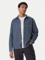 RVCA Koszula jeansowa Dayshift Hickory 23A053511 Niebieski Regular Fit. Niebieskie koszule męskie RVCA, m, bez wzorów, z jeansu, bez kołnierzyka, bez ramiączek. Za 269.99 zł.