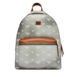 Plecak Emporio Armani. Szare plecaki męskie Emporio Armani, bez wzorów. Za 1,799.00 zł.