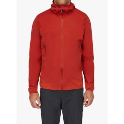 Kurtka z membraną męska Rab Kinetic 2.0 Jacket. Czerwone kurtki męskie RAB, m, bez wzorów, sportowe, bez ramiączek, bez kaptura. Za 748.99 zł.