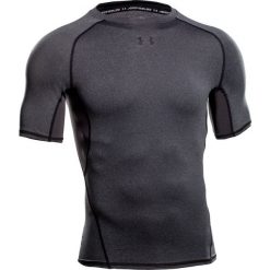 Under Armour koszulka sportowa Armour HG SS T Carbon Heather Black S. Brązowe t-shirty sportowe męskie Under Armour, m, bez wzorów, sportowe, bez ramiączek. Za 135.00 zł.