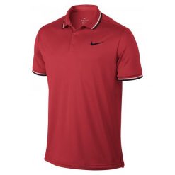 Nike Koszulka Tenisowa M Nkct Dry Polo Solid Pq Red Xl. Czerwone koszulki polo męskie Nike, sportowe, polo. Za 149.00 zł.