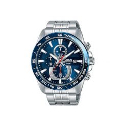 Zegarek Lorus Męski RM379DX9 Chronograf WR 100M srebrny. Szare zegarki męskie Lorus. Za 441.99 zł.