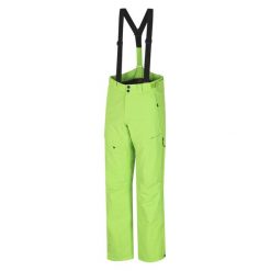 Męskie spodnie narciarskie HANNAH Kasey Lime Green 10.000 mm/h2o. Zielone spodnie narciarskie i snowboardowe męskie Hannah, bez wzorów, narciarskie. W wyprzedaży za 359.99 zł.