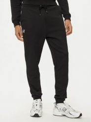 K-Way Spodnie dresowe Le Vrai Creuse K11516W Czarny Slim Fit. Czarne spodnie dresowe męskie K-Way, bez wzorów, z bawełny. Za 289.99 zł.