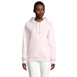 Bluza Z Kapturem Dla Dorosłych Unisex Stellar. Czerwone bluzy nierozpinane męskie SOL'S, s, bez wzorów, sportowe, bez ramiączek, z kapturem. Za 183.99 zł.