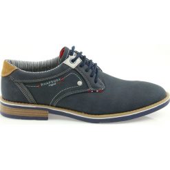 American Club Półbuty buty męskie wiązane Rhapsody RH 08/19. Brązowe eleganckie półbuty męskie American CLUB, z bawełny, bez obcasa, bez zapięcia. W wyprzedaży za 139.00 zł.