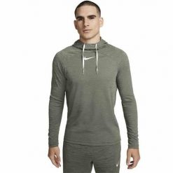 Bluza sportowa męska Nike DQ5051325. Zielone bluzy nierozpinane męskie Nike, m, bez wzorów, z kapturem. Za 218.00 zł.