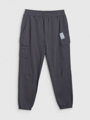 4F Spodnie dresowe joggery męskie - szare S. Szare spodnie dresowe męskie 4f, bez wzorów, z dresówki. Za 199.99 zł.
