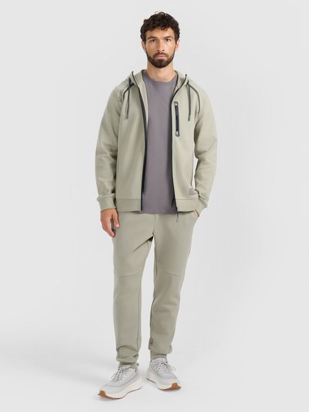 4F Spodnie dresowe joggery męskie - zielone S. Niebieskie spodnie dresowe męskie 4f, bez wzorów, z bawełny. Za 179.99 zł.