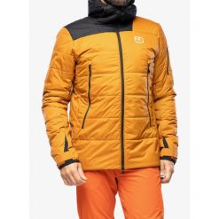 Kurtka narciarska męska Ortovox Swisswool Zinal Jacket. Brązowe kurtki narciarskie i snowboardowe męskie ORTOVOX, na zimę, m, bez wzorów, bez kaptura, narciarskie. Za 1,320.99 zł.