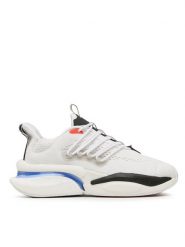Adidas Sneakersy Alphaboost V1 Sustainable BOOST HP2757 Biały. Białe buty sportowe na co dzień męskie ADIDAS, m, bez wzorów, z materiału, bez ramiączek, bez kaptura. Za 549.99 zł.