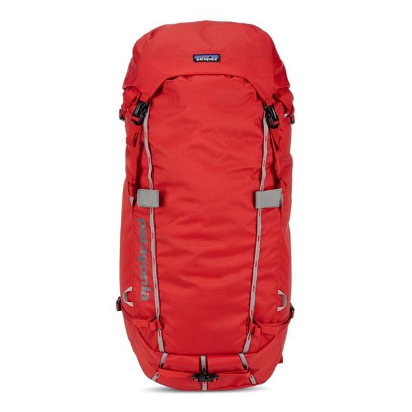 Plecak turystyczny Patagonia Ascensionist 55. Czerwone plecaki męskie Patagonia, bez wzorów. Za 649.99 zł.