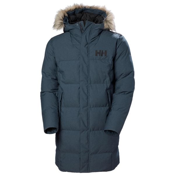 Parka Helly Hansen Alby. Niebieskie parki męskie Helly Hansen, na zimę, m, bez wzorów, bez kaptura. W wyprzedaży za 1,230.00 zł.