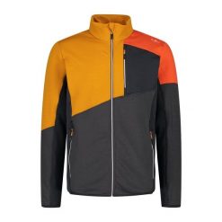 Bluza rozpinana CMP. Szare bluzy rozpinane męskie CMP, m, bez wzorów, z materiału, sportowe, bez ramiączek, bez kaptura. Za 422.00 zł.