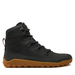 Trekkingi Vivo Barefoot. Czarne buty trekkingowe męskie Vivo Barefoot, bez wzorów, bez zapięcia, trekkingowe. Za 969.99 zł.