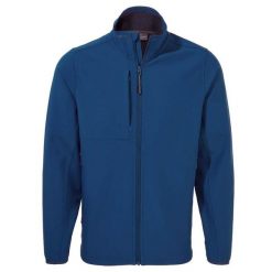 Męska Kurtka Soft Shell Expert Basecamp. Niebieskie kurtki softshell męskie Craghoppers, m, bez wzorów, z softshellu, bez kaptura, trekkingowe. Za 239.99 zł.