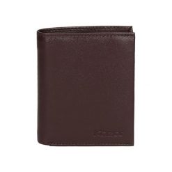 Skórzany portfel w kolorze brązowym - (S)9,5 x (W)11,5 cm. Portfele męskie marki Kazar. W wyprzedaży za 169.95 zł.