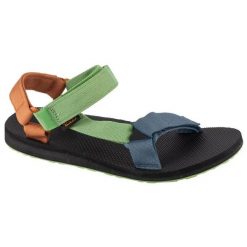 Sandały Teva M Original Universal Sandals M 1004006-DTMLT zielone. Zielone sandały męskie z gumy, bez zapięcia. Za 360.52 zł.