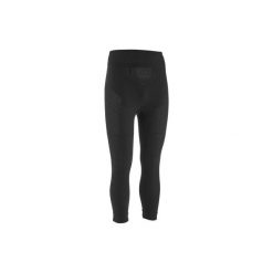 Legginsy męskie. Czarne legginsy męskie QUECHUA, z dresówki. W wyprzedaży za 34.99 zł.