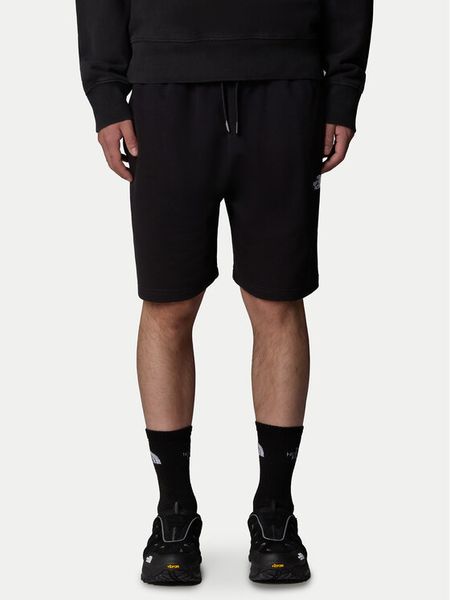 The North Face Szorty sportowe Essential NF0A8C2G Czarny Loose Fit. Czarne szorty sportowe męskie The North Face, bez wzorów, z bawełny, sportowe. Za 129.99 zł.