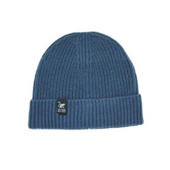 Czapka dzianinowa Beanie - rozmiar uniwersalny - (niebieska). Niebieskie czapki męskie SURF MONKEY, na zimę, bez wzorów, z dzianiny, wakacyjne. Za 119.95 zł.