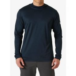 Bluza termoaktywna męska Helly Hansen HH Tech Hoodie. Niebieskie bielizna termoaktywna męska Helly Hansen, l, bez wzorów, bez ramiączek. Za 125.99 zł.