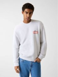 Guess Jeans Bluza M6RQ21 KCPR1 Szary Regular Fit. Szare bluzy nierozpinane męskie Guess Jeans, m, z aplikacjami, z bawełny, bez ramiączek, bez kaptura. Za 299.00 zł.