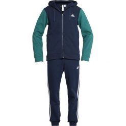 Adidas Performance ENERGIZE Dres collegiate navy/noble green/white. Niebieskie komplety dresowe męskie adidas Performance, z bawełny, sportowe. Za 379.00 zł.