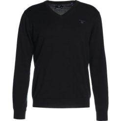 GANT WEIGHT VNECK Sweter marine. Kardigany męskie marki Gant. W wyprzedaży za 356.15 zł.