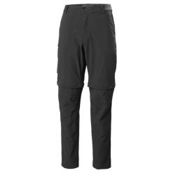 Spodnie turystyczne męskie Helly Hansen Brono Softshell Zip Off Pant. Szare spodnie narciarskie i snowboardowe męskie Helly Hansen, bez wzorów, z softshellu, narciarskie. W wyprzedaży za 459.95 zł.