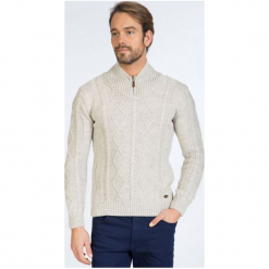 Sir Raymond Tailor Sweter Męski, Xl, Beżowy. Brązowe swetry męskie Sir Raymond Tailor, z dzianiny. W wyprzedaży za 199.00 zł.