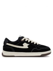 S.W.C Stepney Workers Club Sneakersy Pro Cup 01 S-Strike YQ02015 Czarny. Czarne buty sportowe na co dzień męskie S.W.C Stepney Workers Club, m, bez wzorów, ze skóry, bez ramiączek, bez kaptura. Za 349.99 zł.