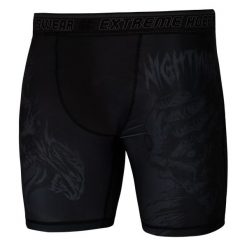 Spodenki Vale Tudo do MMA męskie EXTREME HOBBY NIGHTMARE 2. Czarne szorty sportowe męskie EXTREME HOBBY, bez wzorów, z elastanu, sportowe. Za 179.00 zł.