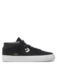 Converse Sneakersy Louize Lopez Pro Mid 171331C Czarny. Czarne buty sportowe na co dzień męskie Converse, m, bez wzorów, ze skóry, bez ramiączek, bez kaptura. Za 239.99 zł.