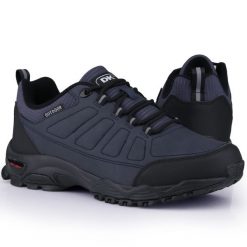 Buty męskie turystyczne DK Walker. Czarne buty sportowe na co dzień męskie DK, m, bez wzorów, casualowe, bez ramiączek, bez kaptura. Za 159.00 zł.