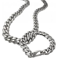Tribal Modna Męska Zestaw set055. Szare biżuteria dla mężczyzn Tribal. W wyprzedaży za 121.00 zł.